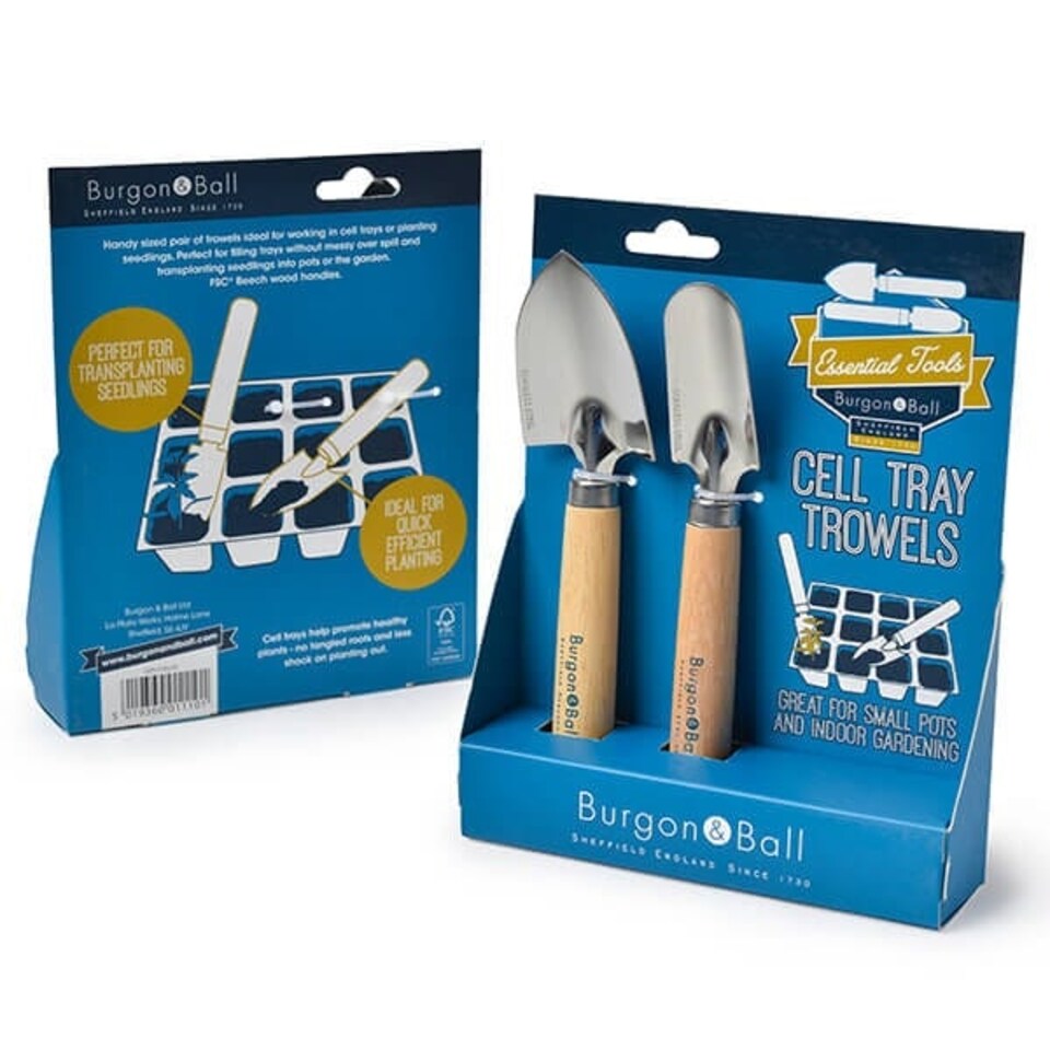 image 1 of Burgon & Ball Cell Tray Trowels