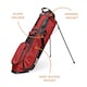 image 2 of El Camino Golf Bag - Ron Burgundy