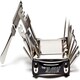 image 2 of AWE 20 Piece Hardened Steel Bike Black Multi Function Pocket Tool