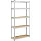image 1 of Yaheetech 180 cm Tall 5-Shelf Steel Shelving Unit Storage Rack