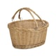 image 1 of Shopping Basket Medium Swing Handle Shopper | Brown | Brown | M