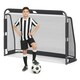 image 1 of COSTWAY Soccer Goal Set for Backyard 6 ft x 4 ft Metal Frame Goal Post
