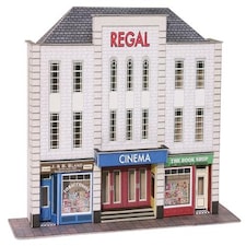 Metcalfe Low Relief Cinema & Shops Card Kit