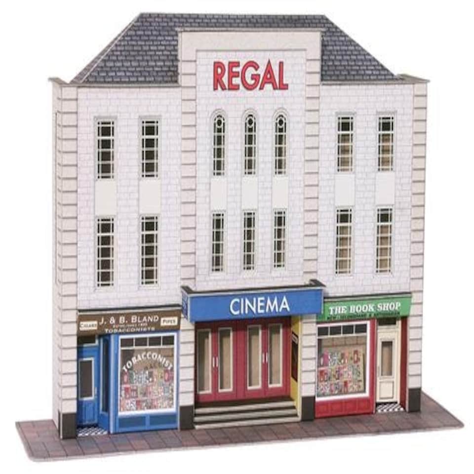 Metcalfe Low Relief Cinema & Shops Card Kit