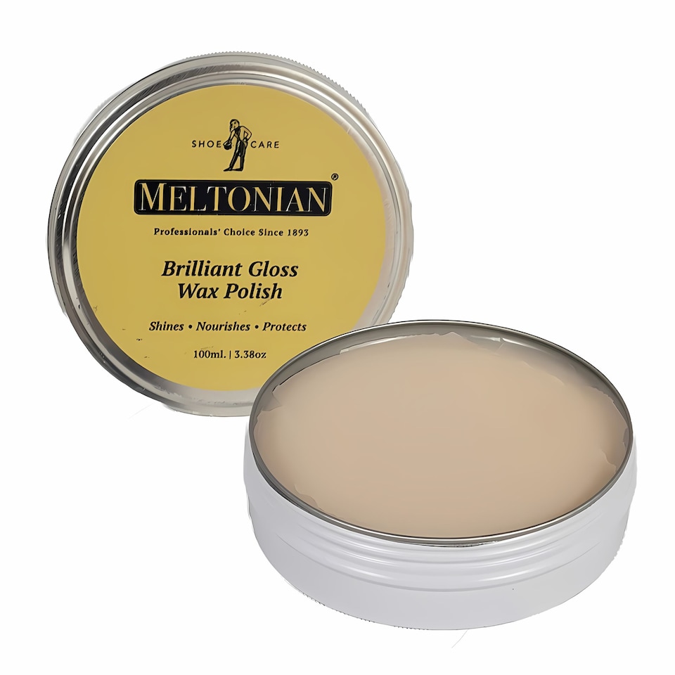 image 1 of Meltonian Brilliant Gloss Wax Polish - High Gloss Durable Protection 100ml | Clear | Neutral