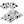 Black & White Cow Print