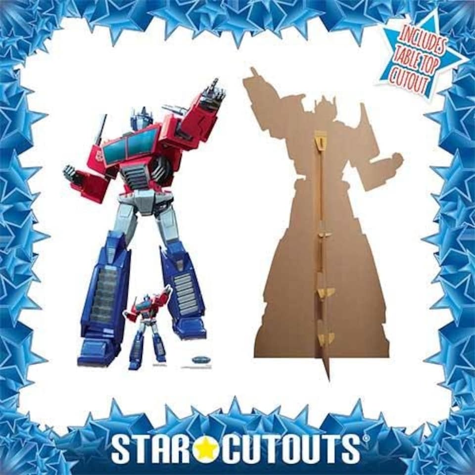image 1 of Optimus Prime Transformers Lifesize Cardboard Cutout 169cm
