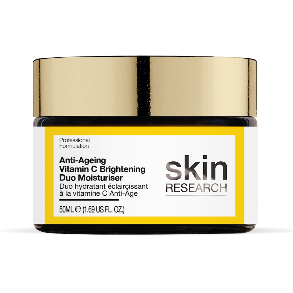image 1 of Skin Research Anti-Ageing Vitamin C Brightening Duo Moisturiser 50ml