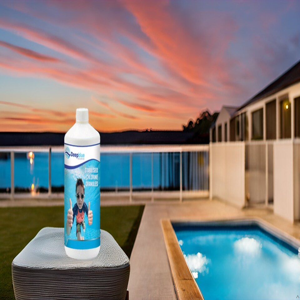 image 1 of Deep Blue Professional - Stabilised Chlorine Granules 1kg Rapid dissolve Neutral PH