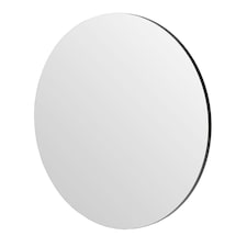 Timeless Round Mirror Black Black | 70x70x2cm