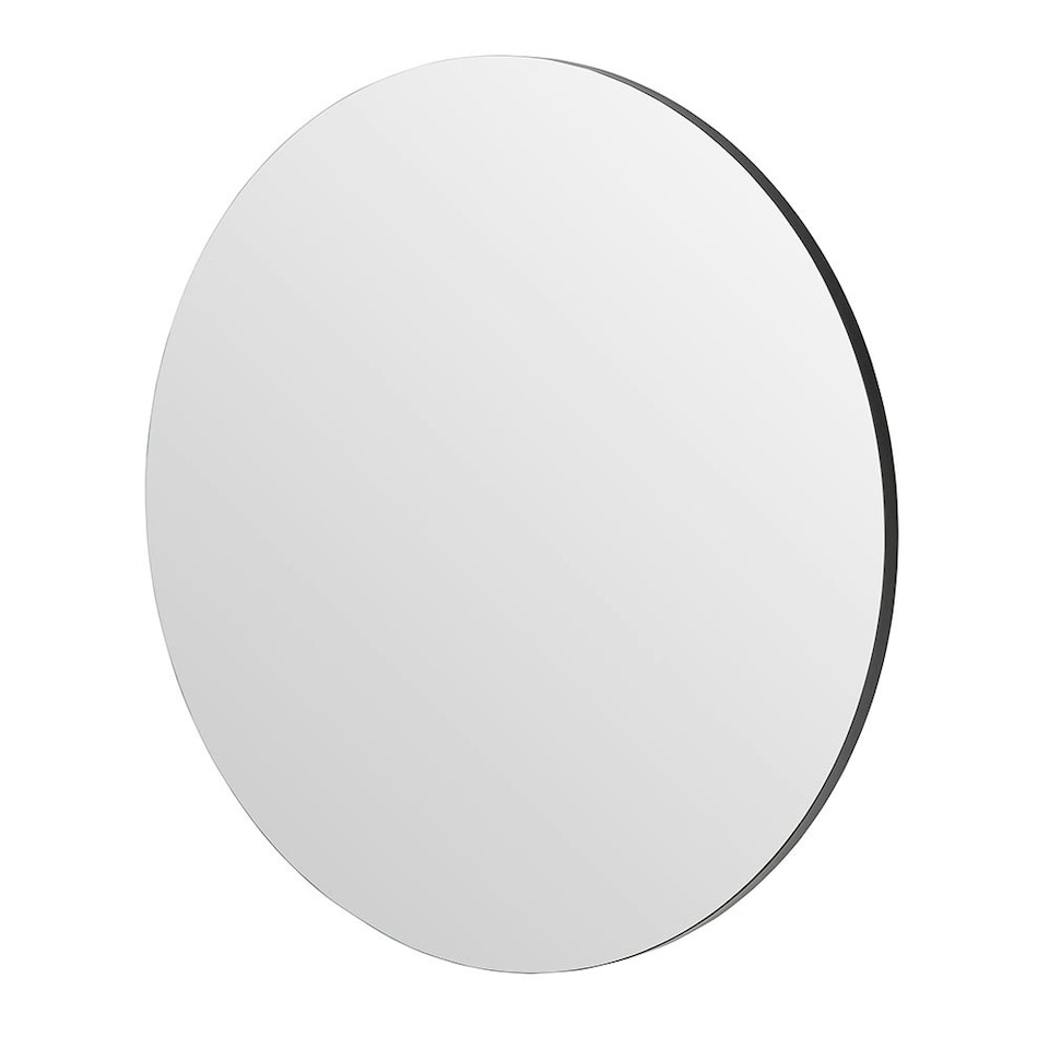 image 1 of Timeless Round Mirror Black Black | 70x70x2cm