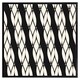 image 2 of Geometric rope pattern (Picture Frame) Grey | XS