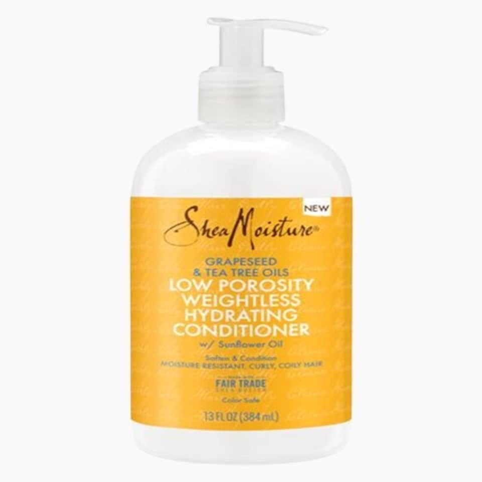 Shea Moisture Grapeseed And Tea Tree Oils Low Porosity Weightless Hydrating Conditioner 384 ml