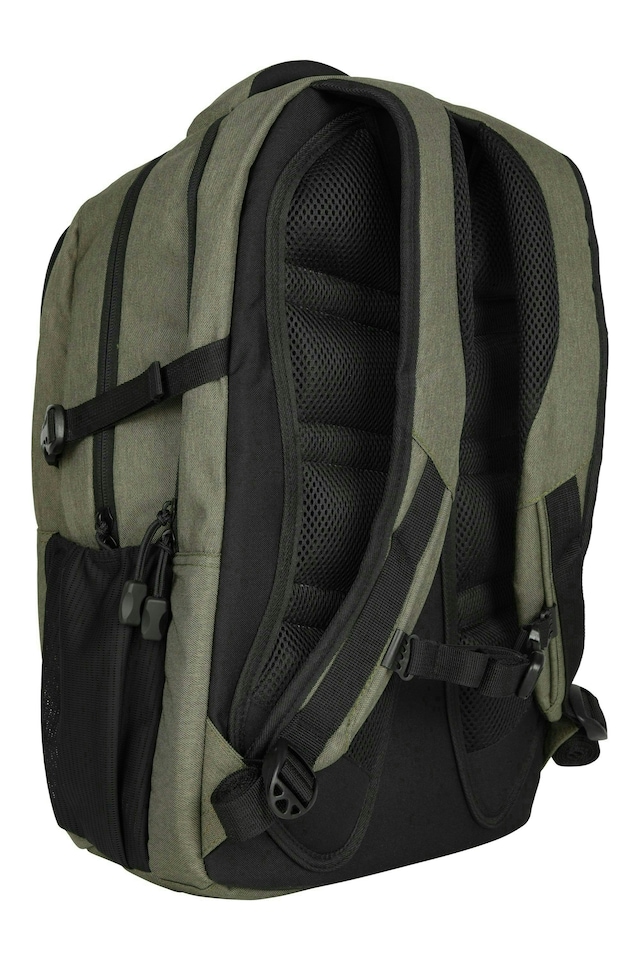 image 1 of Mountain Warehouse Vic Laptop Bag Durable Padded Work Travel Backpack Rucksacks | Green | Dark Green
