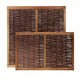image 4 of Primrose Premium Framed Willow Hurdle Natural Handwoven Fence Panel 6ft x 4.5ft