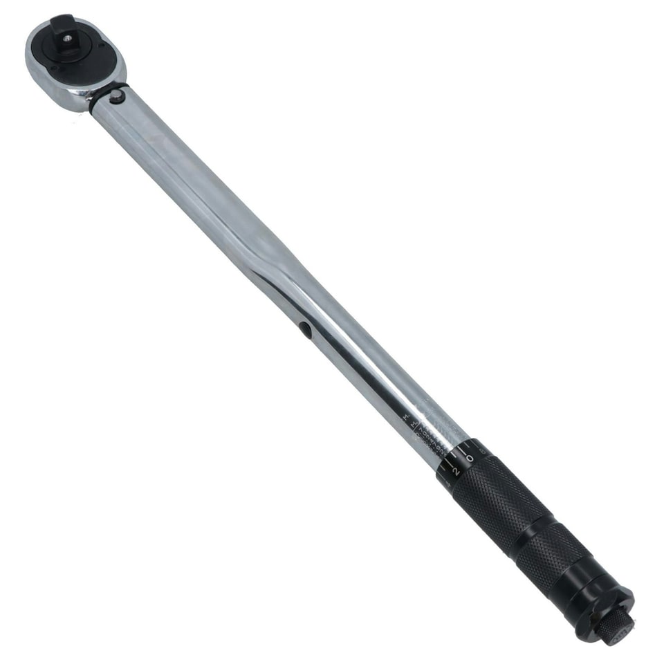 image 1 of 1/2in. Drive Adjustable Click Torque Wrench Ratchet Ratcheting 10 - 150 ft lbs