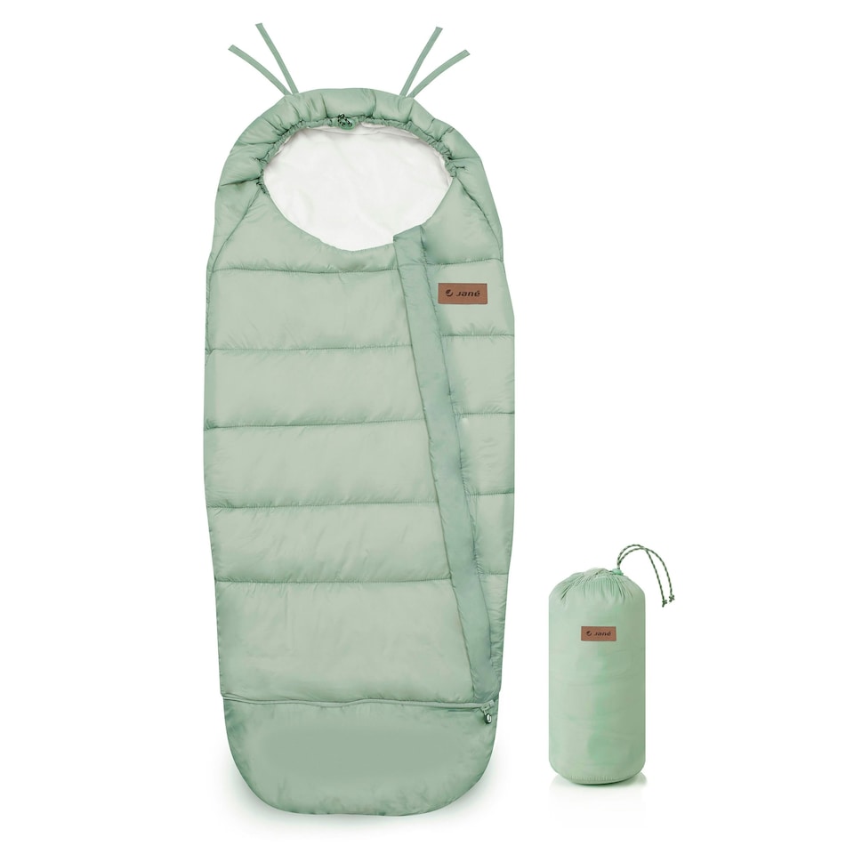 image 1 of Jane Evolute Universal Footmuff for Carrycots, Infant Car Seats, and Pushchairs Green | Forest Green