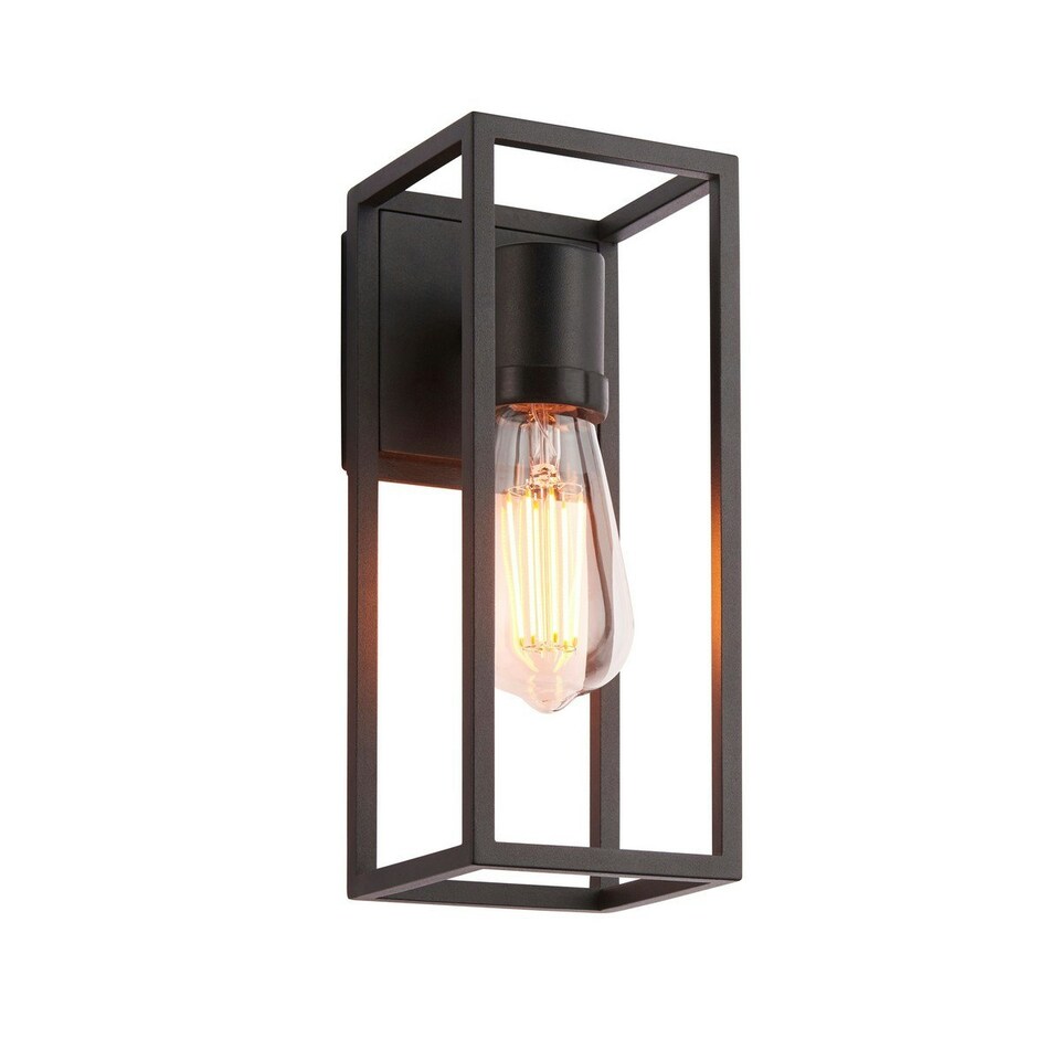 image 1 of Herbert Non Automatic Wall Lamp Textured Black