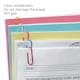 image 5 of Pack of 100 Assorted Coloured Paper Clips 33mm