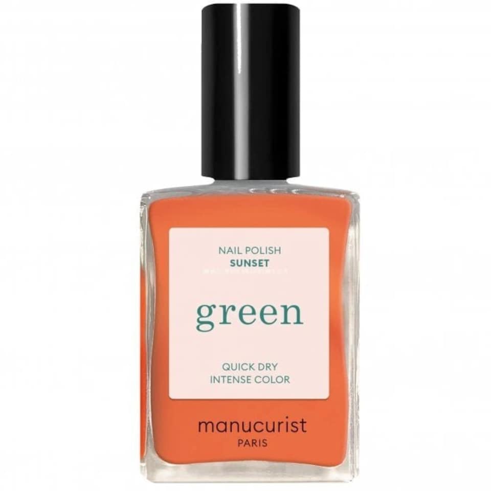 image 1 of Manucurist Green Orange Nail Polish 15ml - Sunset | Orange | Sunset | 15ml