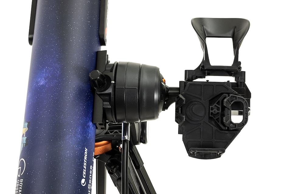 image 1 of Royal Observatory Greenwich Celestron StarSense Explorer DX 100AZ Smartphone App-Enabled Refractor Telescope