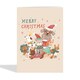 image 2 of Cute Christmas Card - Mischievous Pets