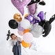 image 7 of Celestial Bat Halloween Air Fill Foil Balloon 41cm / 16 in