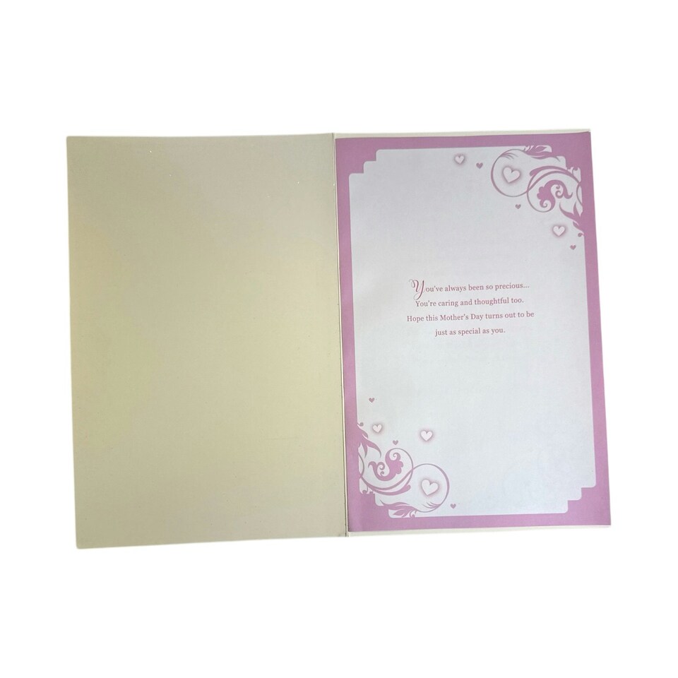 image 1 of From All Of Us Classic Mini Pink Hearts Design Mother's Day Boxed Card