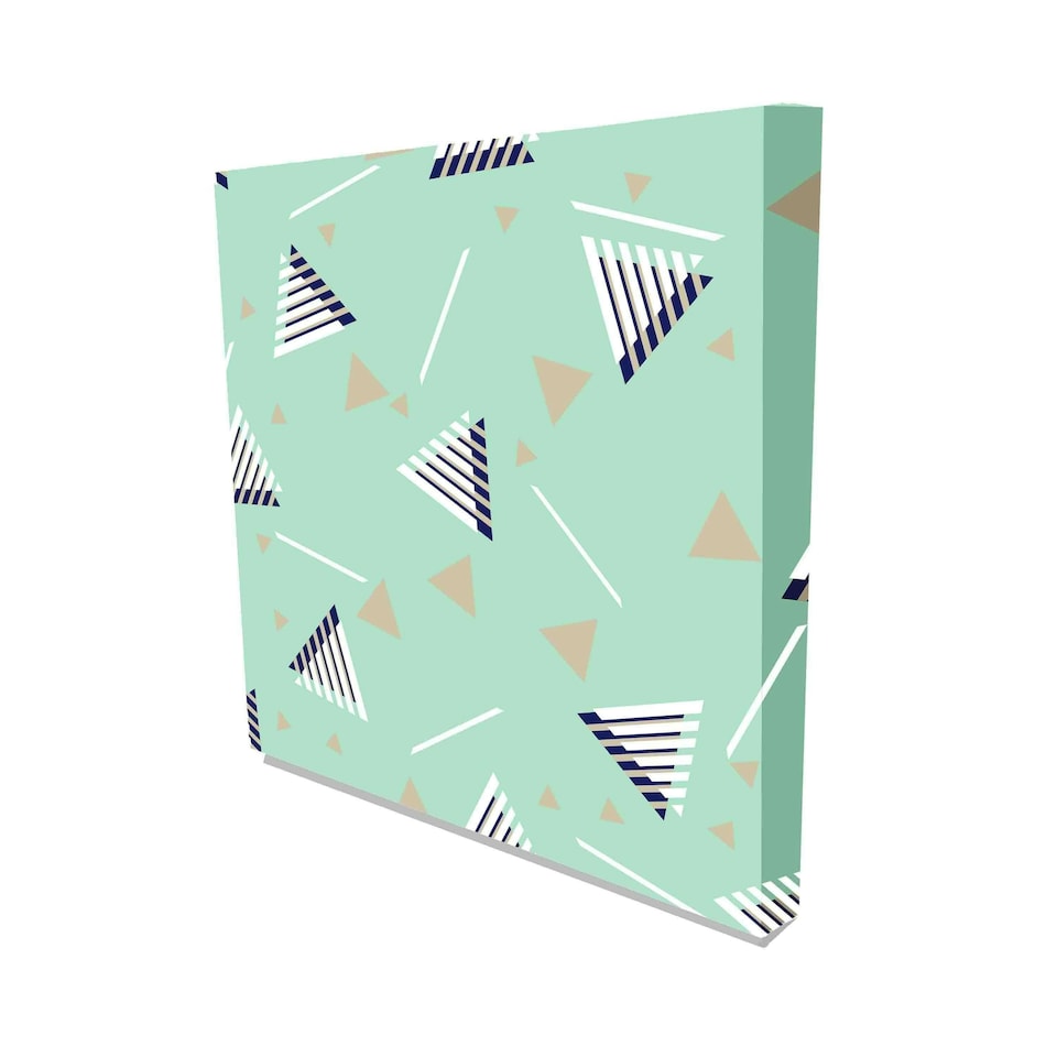 image 1 of Abstract Pastels (Canvas Print) 91cm x 91cm