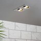 image 2 of BHS Faina 2 Light Adjustable Double Recessed Spotlight | Silver | Silver | 1