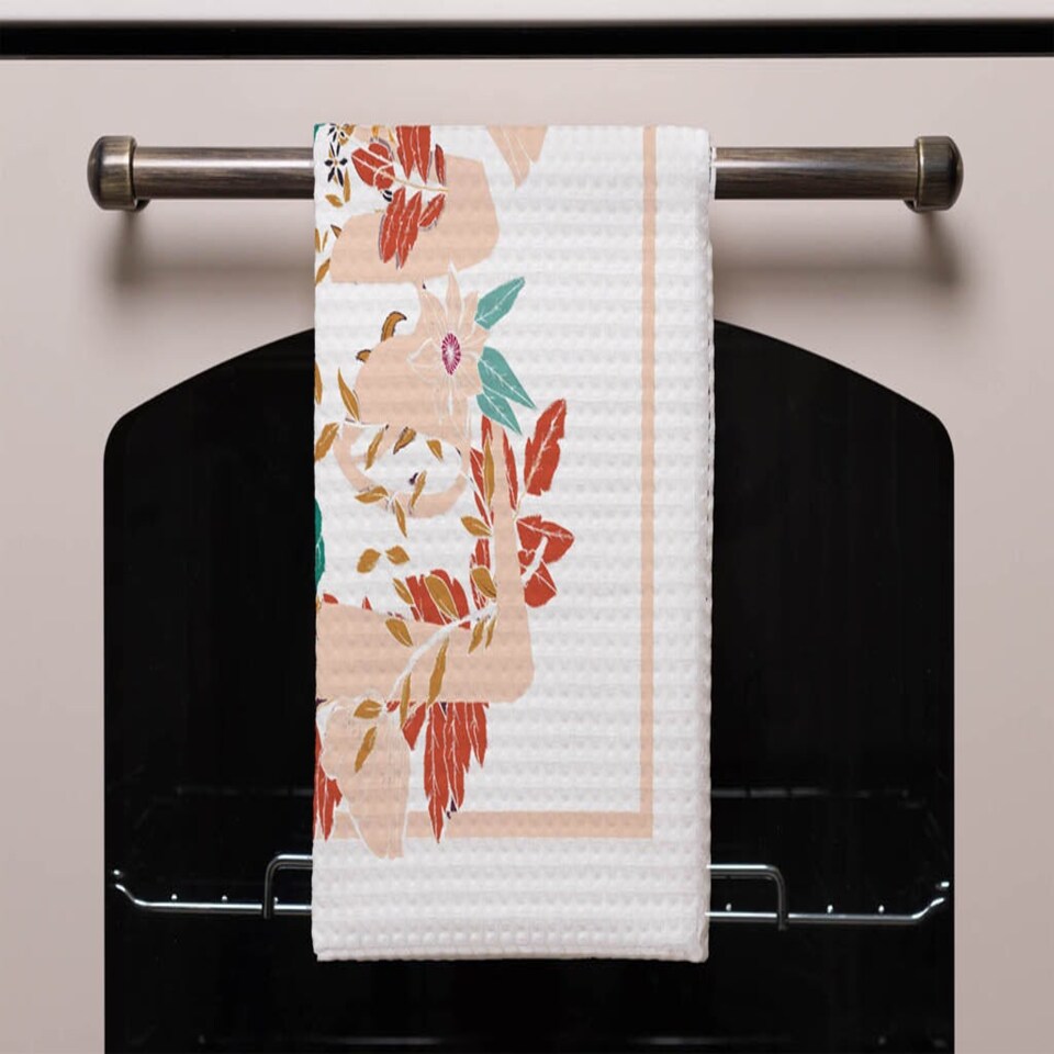 image 1 of Love & Flowers (Kitchen Towel)