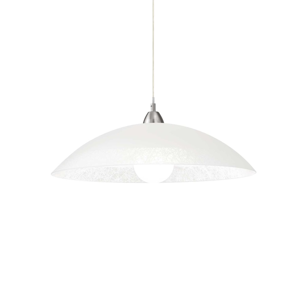 image 1 of Lana 1 Light Small Dome Ceiling Pendant Chrome, E27