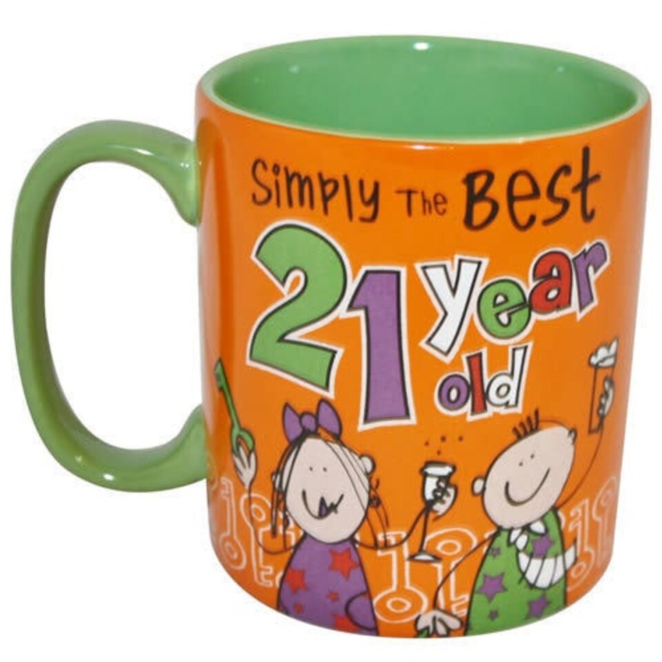 image 1 of Simply The Best 21 Year Old Mug