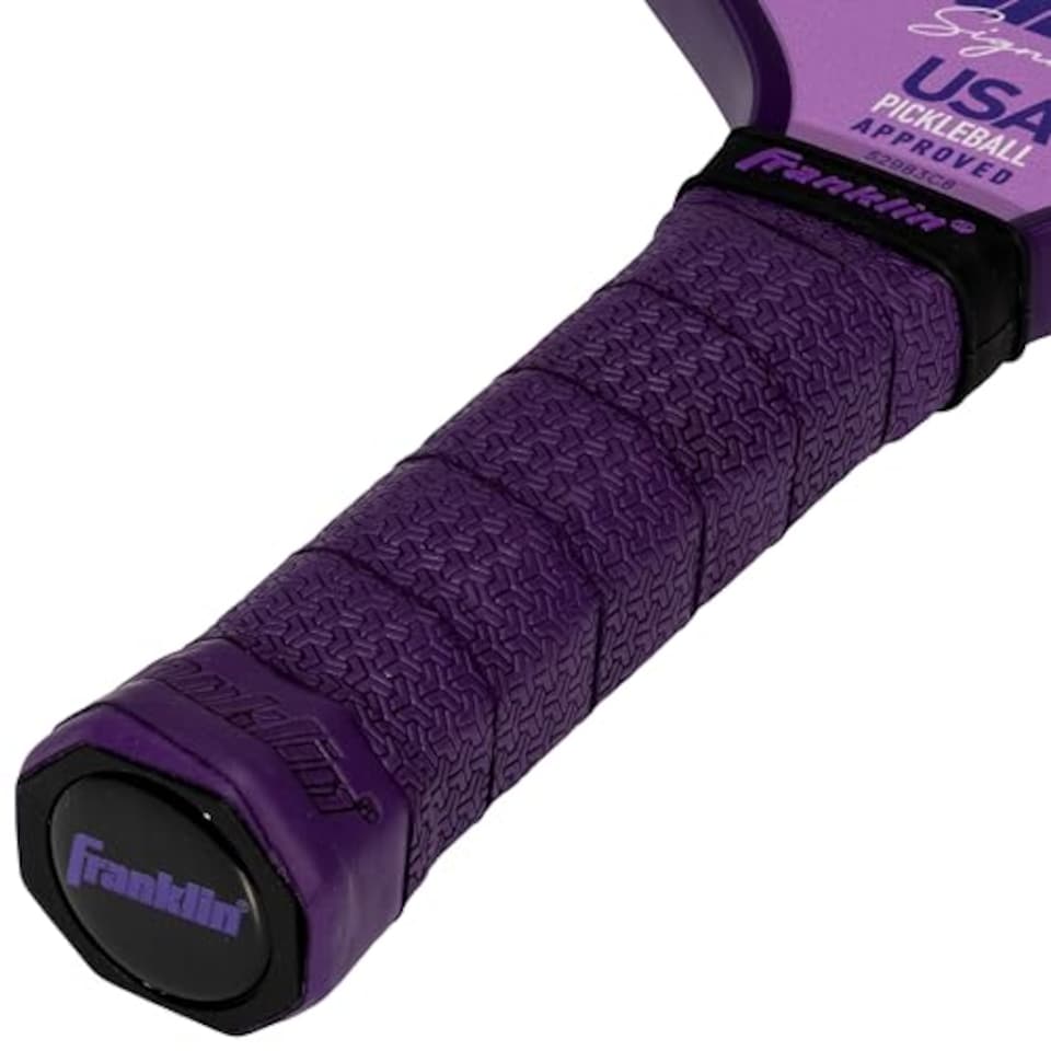 image 1 of Franklin Sports Pro Pickleball Paddle - Signature Series With Maxgrit Surface - Usapa Approved - 13mm Polypropylene Core - Lilac