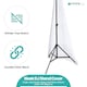 image 4 of Single-Sided Stretch Tripod Speaker DJ Stand Cover - Pack of 1