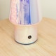 image 3 of ValueLights Hanya Plated Multicolour Table Lamp Multicolour Shade and Bulb