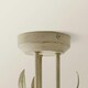 image 5 of ValueLights Odelia 3 Way White Ceiling Light Chandelier | Cream