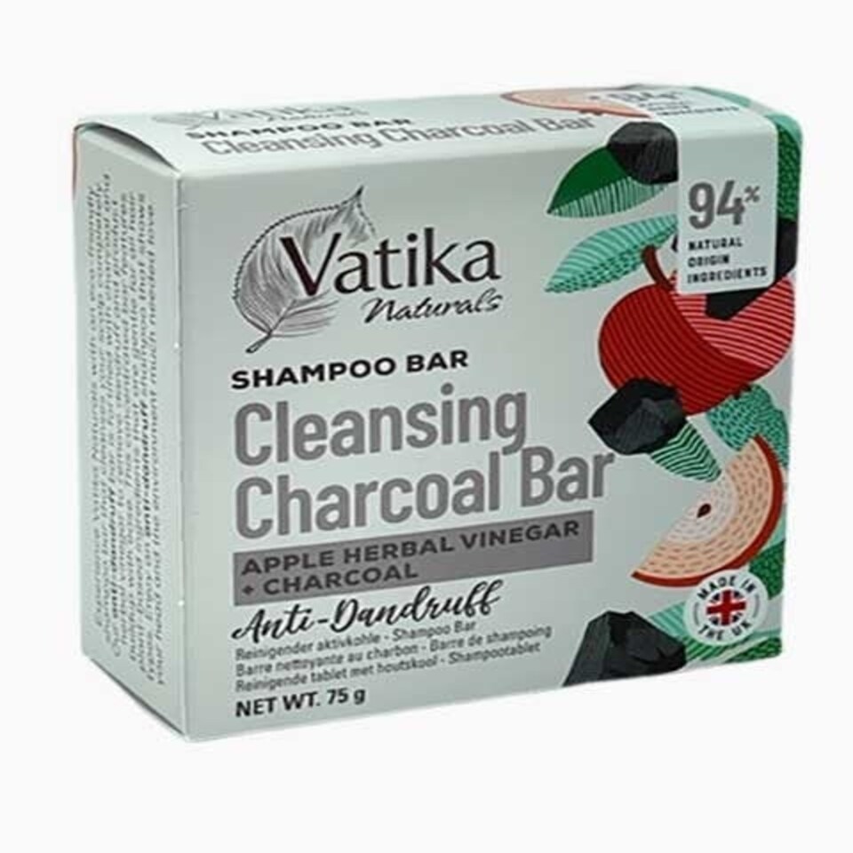 Dabur Naturals Apple Herbal Vinegar And Charcoal Cleansing Shampoo Bar 75 g