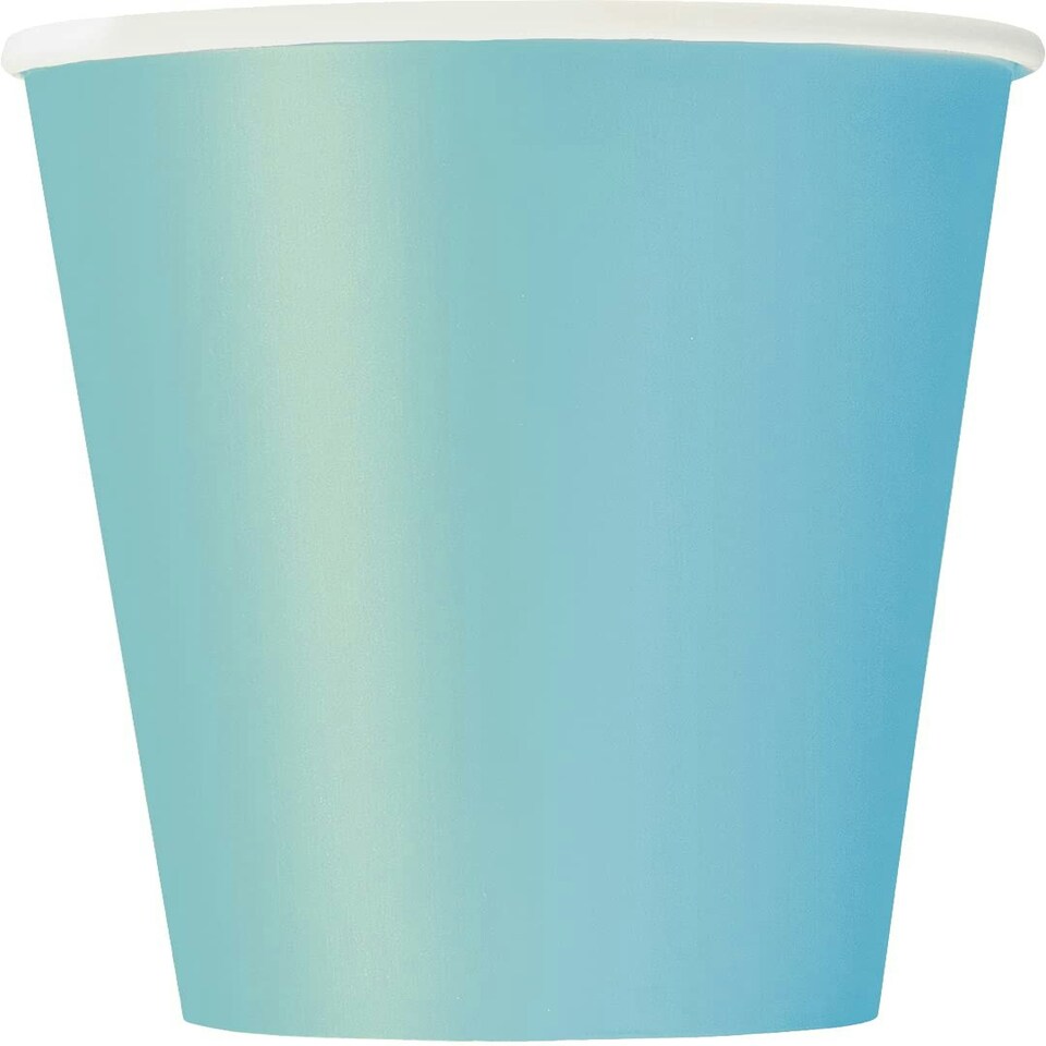 14 TRRFC TEAL 9 OZ PAPER CUP-EU - UNIQUE