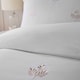 image 2 of Serene Emily Embroidery Duvet Cover Set Natural