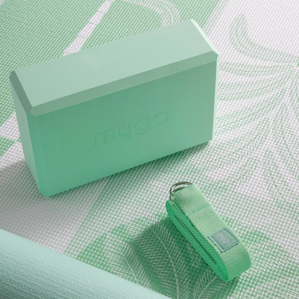 image 1 of Myga Yoga Set - Sage Palm | Green