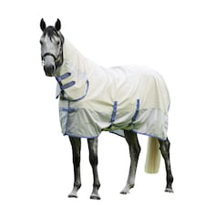 Tempest Mesh Summer Horse Fly Rug - Grey - 75in