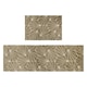 image 1 of JVL Mega Doormat and Runner - Brown Geo