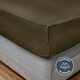 image 4 of Silentnight Supersoft Fitted Sheet Green | Olive | Single
