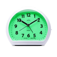 Acctim Colm White Analogue Alarm Clock