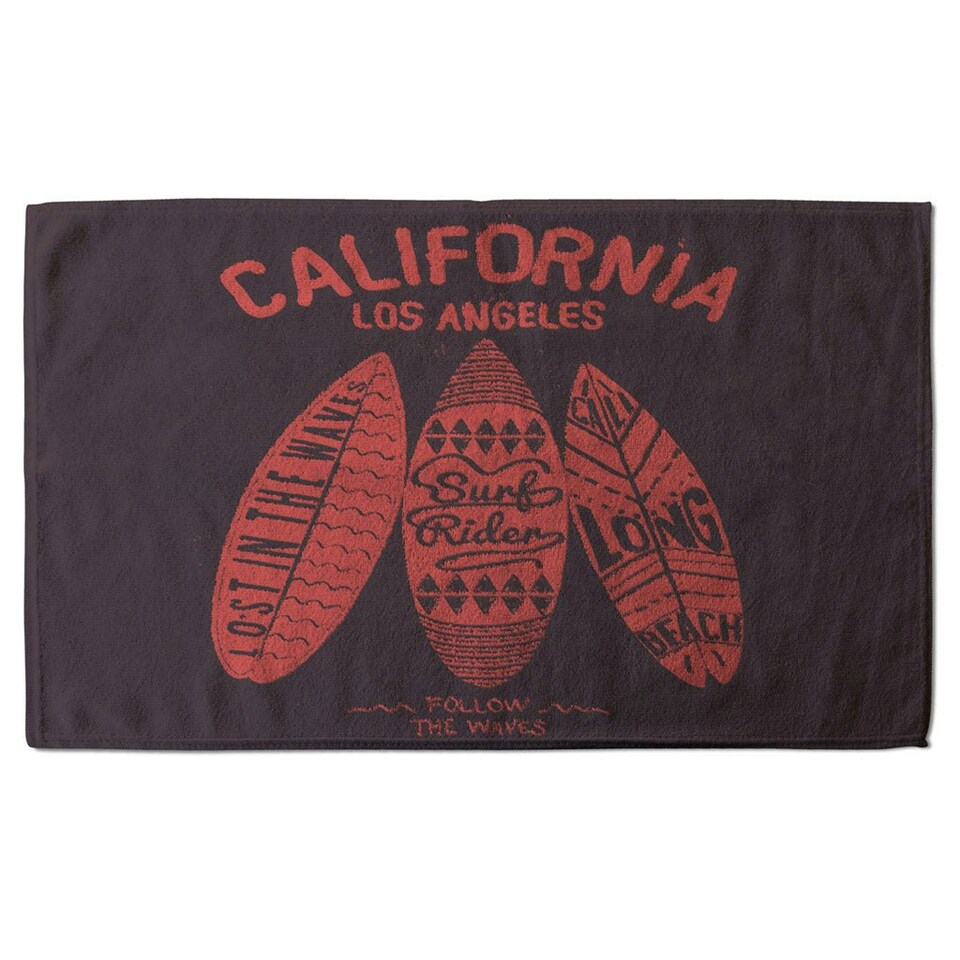 image 1 of California Surf (Kitchen Towel)