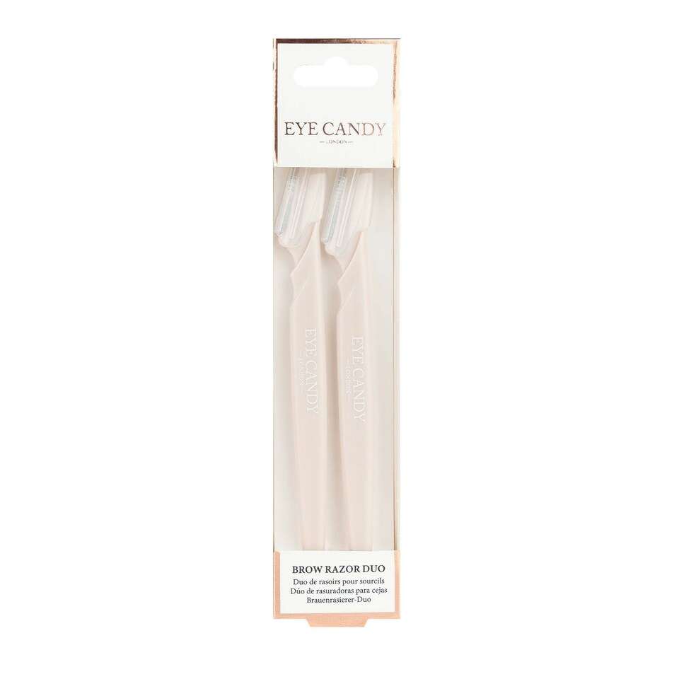 image 1 of Eye Candy Angled Brow Razor Duo