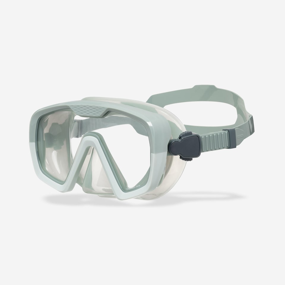 image 1 of Decathlon Anti-Fog Diving Mask 100 With Silicone Strap