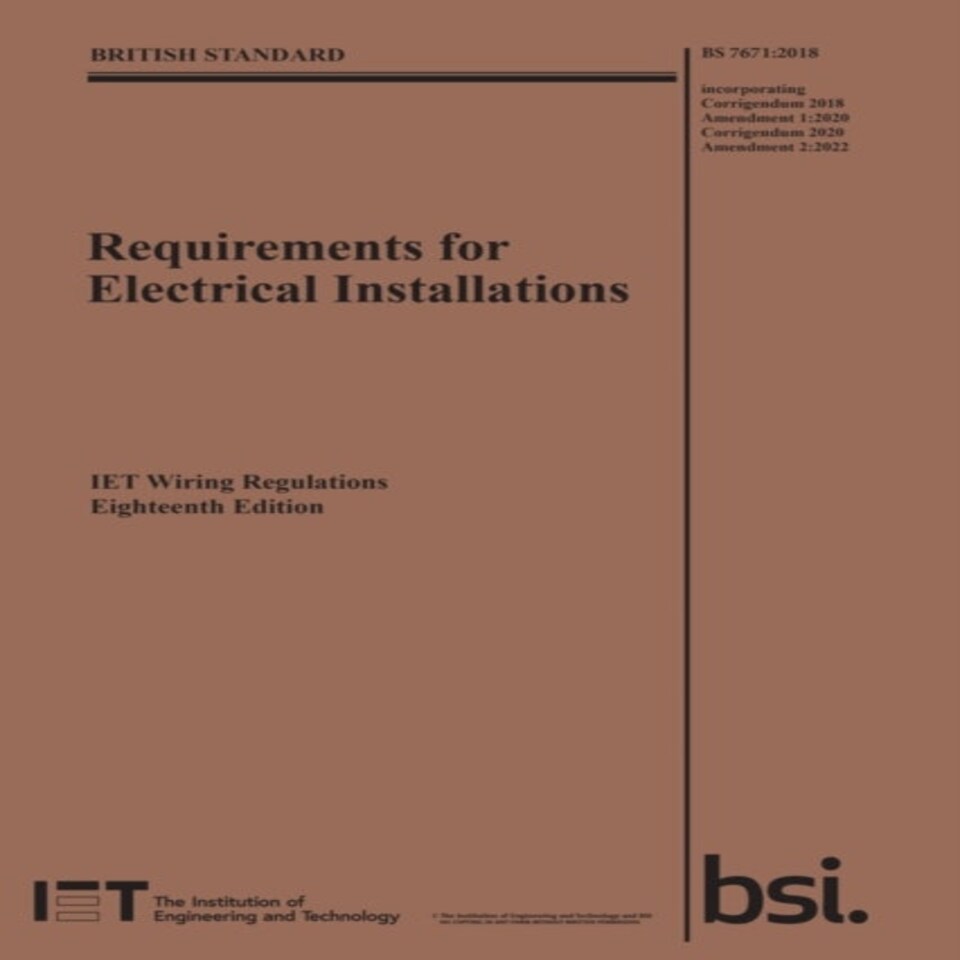Requirements For Electrical Installation