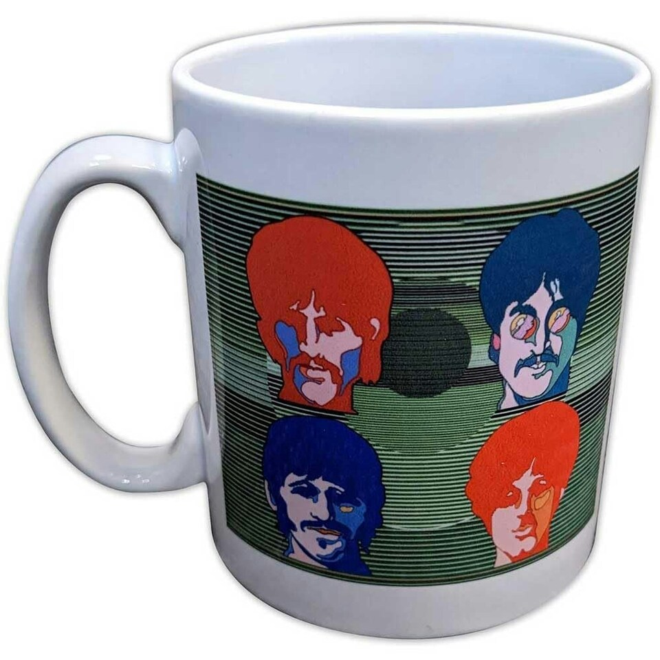 The Beatles Unboxed Mug: Yellow Submarine Magic Piano - white - Drinking Items N/A
